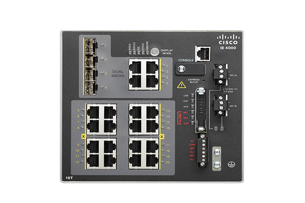 Switches Ethernet industriais